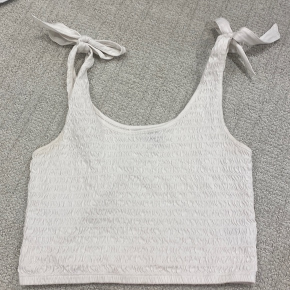 White smoke tank top, American Eagle size small - Picture 1 of 2
